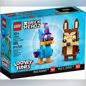 NEW LEGO Brickheadz Road Runner & Wiley Coyote - Retired